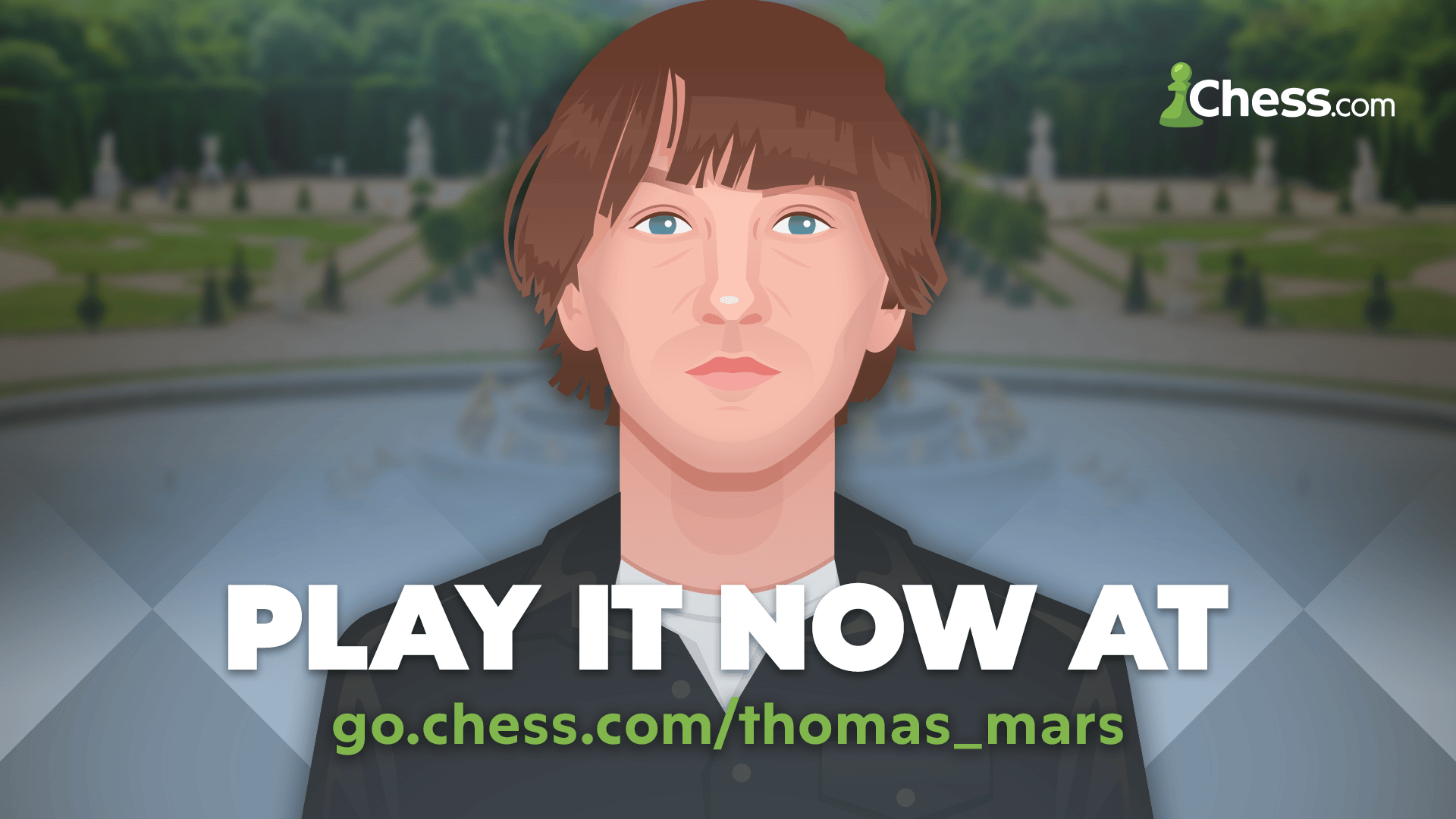 Chess.com 上推出全新 Thomas Mars 国际象棋机器人